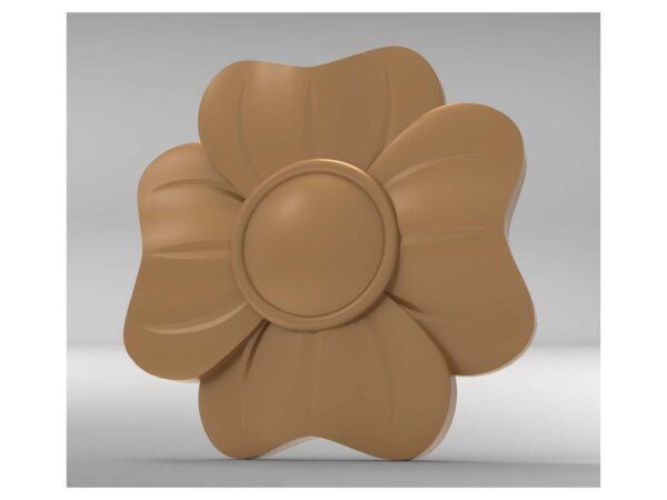 3D Flower Design – CNC File 39