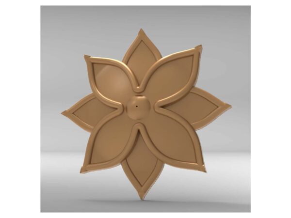 3D Flower Design – CNC File 41