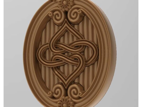 3D Flower Design – CNC File 45