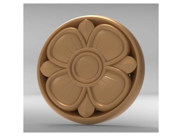 3D Flower Design – CNC File 46