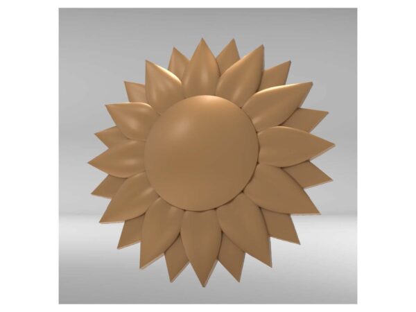 3D Flower Design – CNC File 50