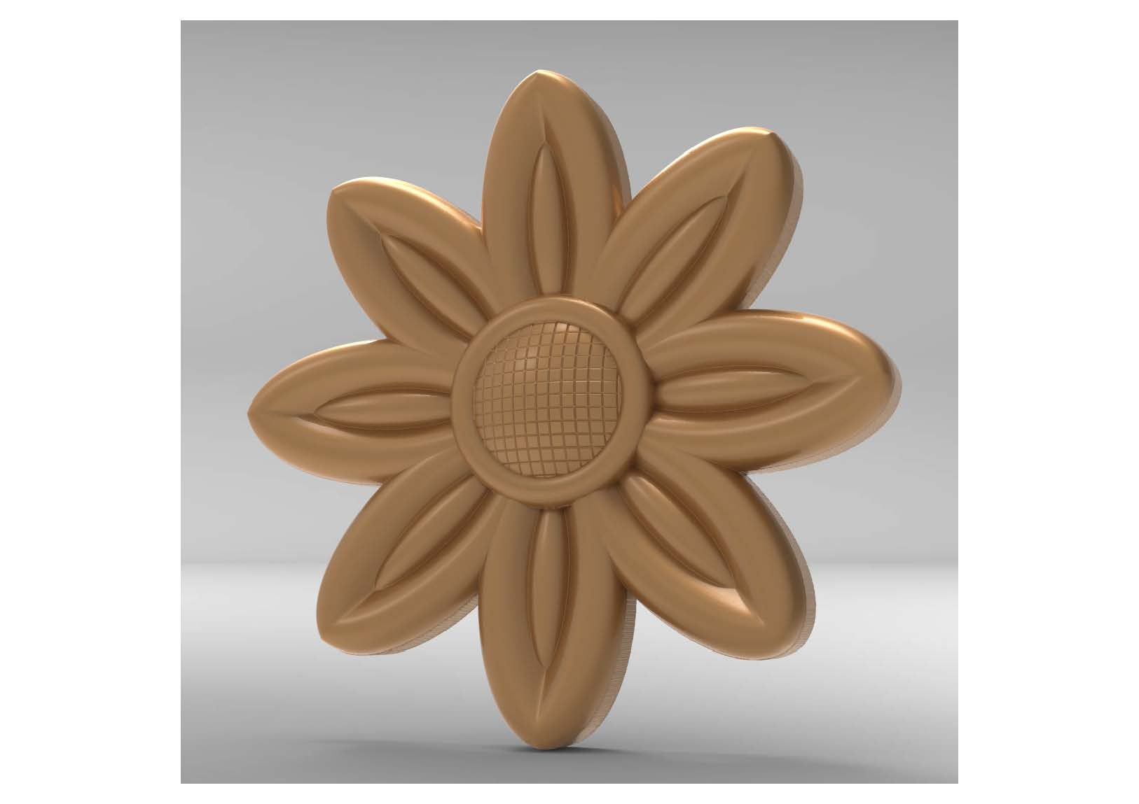 FLOWER EDITION 1_Page_063 3D Flower Design – CNC File 63 - Image 1