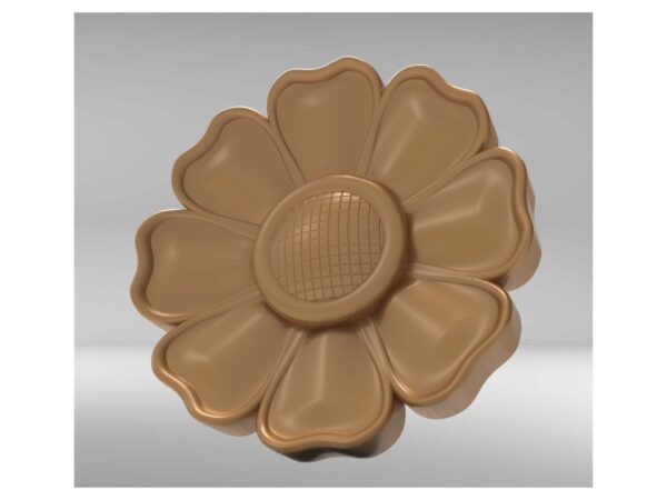 3D Flower Design – CNC File 65