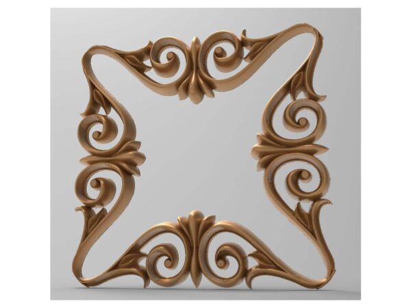 3D Flower Design – CNC File 76
