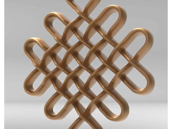 3D Flower Design – CNC File 77