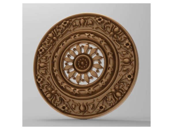 3D Flower Design – CNC File 99