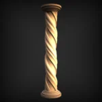 Stylish 3D Leg CNC Design File 41