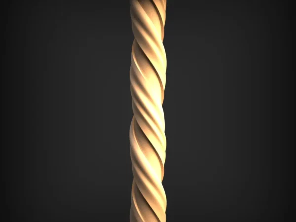 Stylish 3D Leg CNC Design File 41