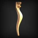 Stylish 3D Leg CNC Design File 164