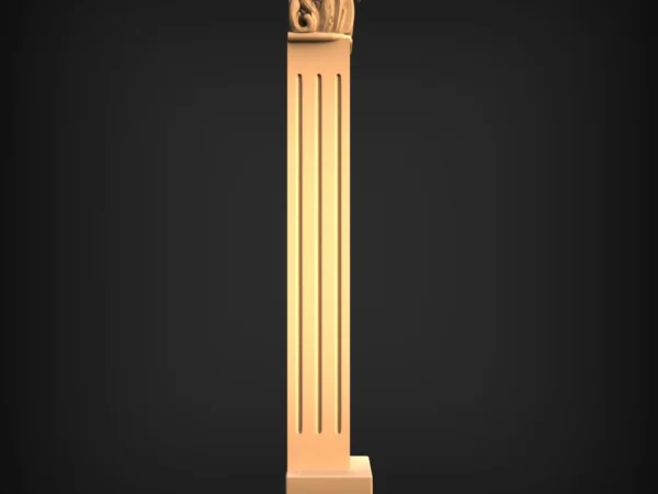 Stylish 3D Leg CNC Design File 165