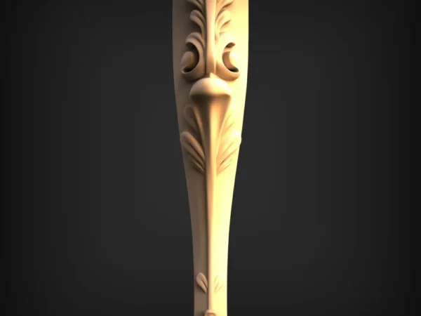 Stylish 3D Leg CNC Design File 193