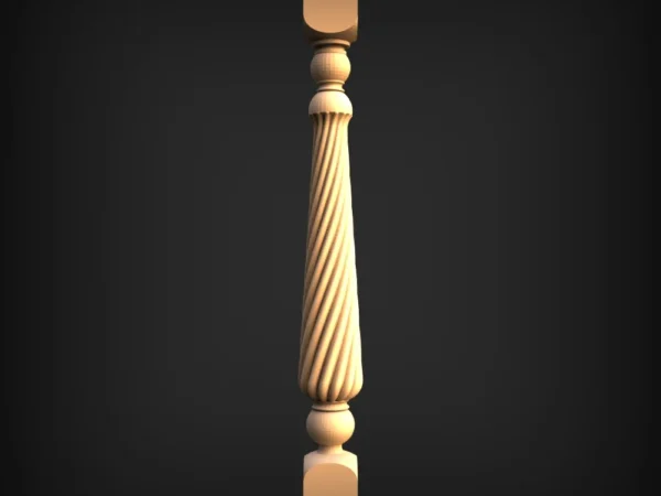 Stylish 3D Leg CNC Design File 201