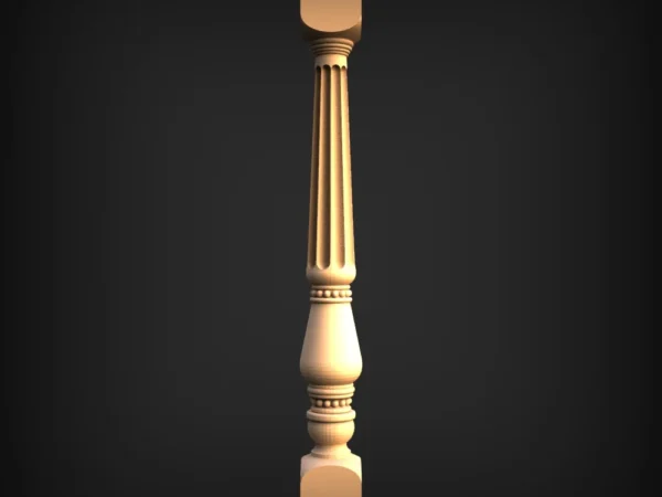 Stylish 3D Leg CNC Design File 229