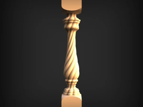 Stylish 3D Leg CNC Design File 232