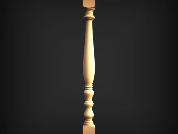 Stylish 3D Leg CNC Design File 256