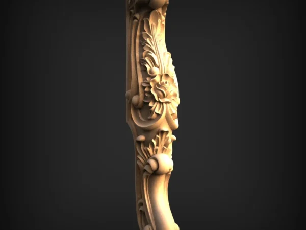 Stylish 3D Leg CNC Design File 277