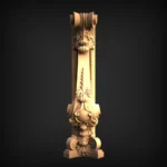 Stylish 3D Leg CNC Design File 292