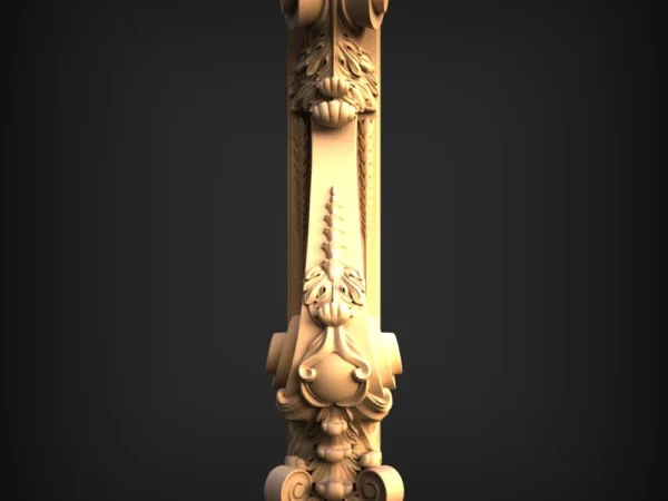 Stylish 3D Leg CNC Design File 292