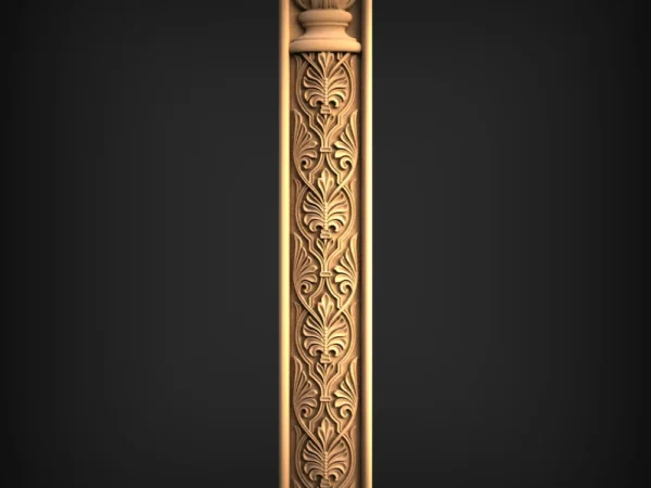 Stylish 3D Leg CNC Design File 296