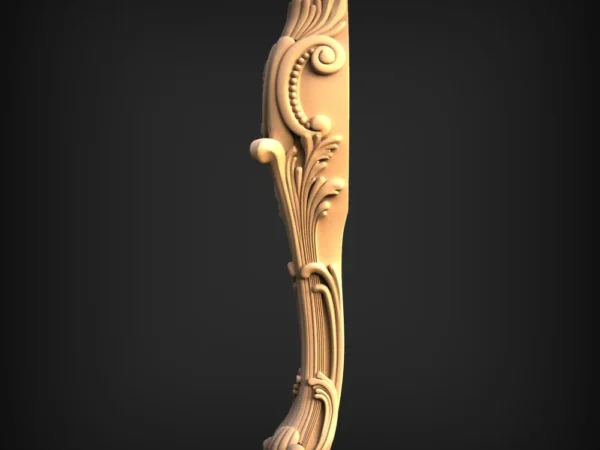 Stylish 3D Leg CNC Design File 305