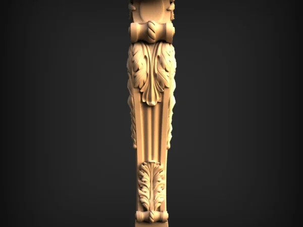 Stylish 3D Leg CNC Design File 316