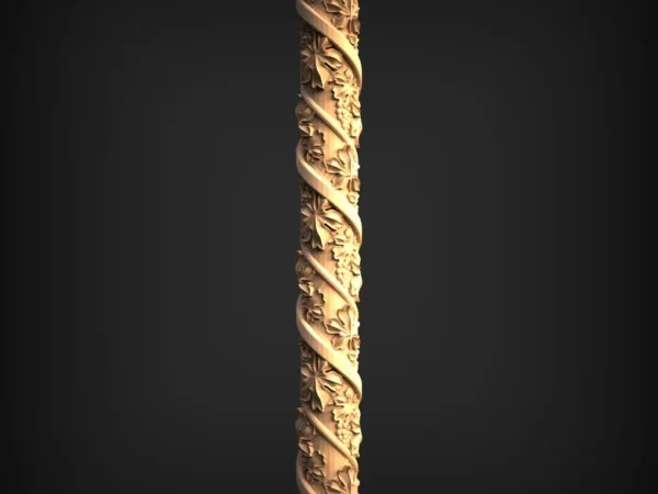 Stylish 3D Leg CNC Design File 337