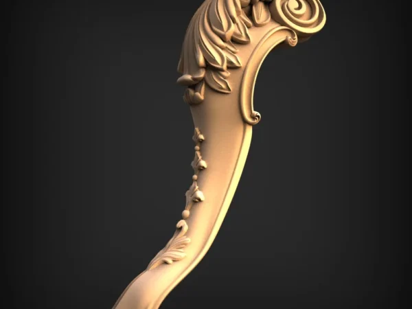 Stylish 3D Leg CNC Design File 361