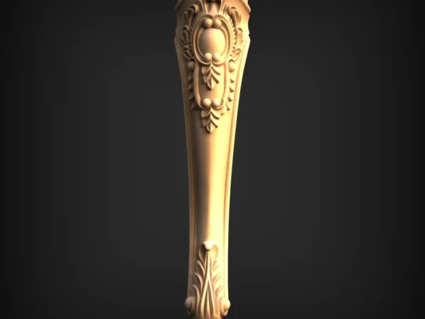 Stylish 3D Leg CNC Design File 368