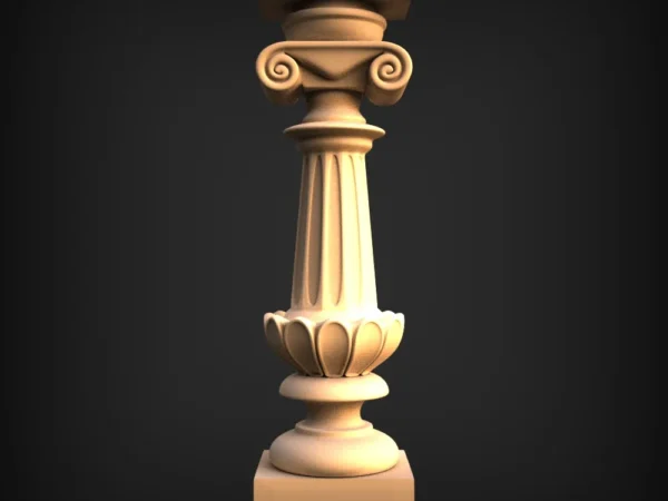 Stylish 3D Leg CNC Design File 380