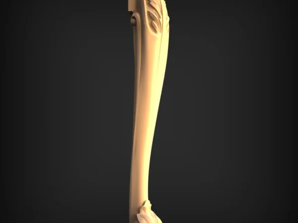 Stylish 3D Leg CNC Design File 383