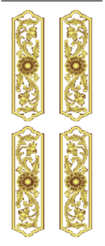 Modern 3D Double Door CNC Design Files 20 - Image 2