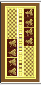 Modern 3D Door CNC Design File 2