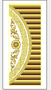 Modern 3D Door CNC Design File 4