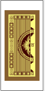 Modern 3D Door CNC Design File 5