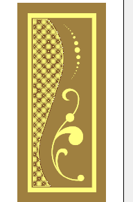 Modern 3D Door CNC Design File 8