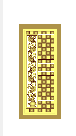 Modern 3D Door CNC Design File 14
