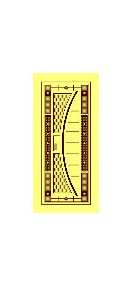 Modern 3D Door CNC Design File 27
