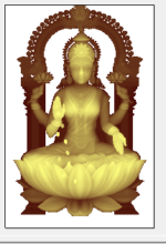 3D God CNC Design 5 - Image 2