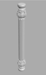 Stylish 3D Leg CNC Design File 18 - Image 2
