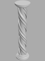 Stylish 3D Leg CNC Design File 41 - Image 2