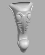 Stylish 3D Leg CNC Design File 215 - Image 2