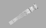 Stylish 3D Leg CNC Design File 316 - Image 2