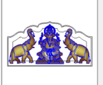 3D Ganesh ji CNC Design 11 - Image 2
