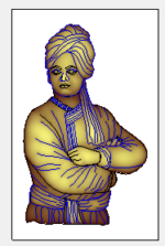 3D Swami vivekanand CNC Design 55 - Image 2