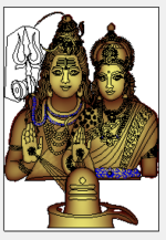 3D Shiv parvati CNC Design 57 - Image 2