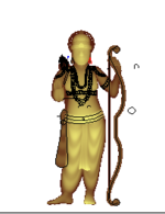 3D Ram ji CNC Design 74 - Image 2