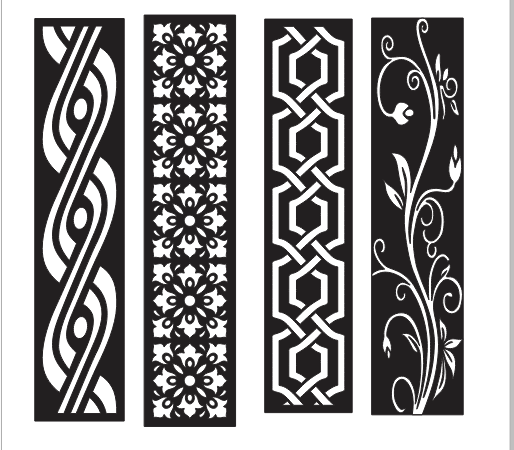 2D Border 2 CNC Design File DXF CDR Download | CNCNEST India