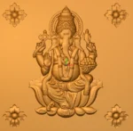 3D Ganesh ji CNC Design 1