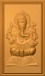 3D Ganesh CNC Design 2