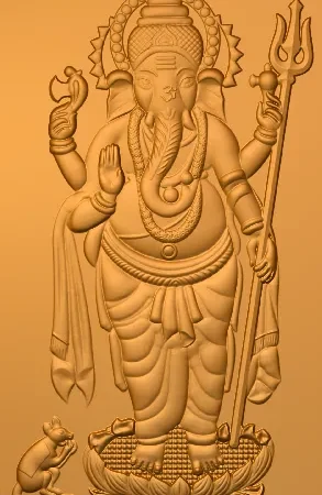3D God CNC Design 5